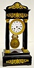 Japy Freres 1855 Portico Clock, Ornate Decor.