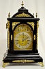 Triple Fusee 8 Bell Musical Bracket Clock