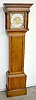 George Hewett Marlborough Oak Tall Case Clock