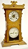 Waterbury Walnut No. 44 Calendar Clock