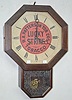 Ansonia Octagon "Lucky Strike" Advertising Clock