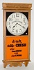 Ingraham "Western Union" Orange Crush Clock