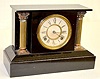 Ansonia "Bristol" Iron Case Mantel Clock