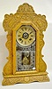 Ansonia Oak "Artic" Kitchen Clock