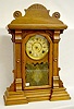 Farren Brothers Walnut Shelf Clock