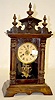 Junghans 30 Hour T&S w/Alarm Mantel Clock
