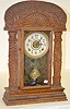 Ingraham Oak "Atlantic" Variant Kitchen Clock