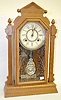Ansonia Walnut "Asia" Shelf Clock