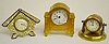 3 New Haven Novelty Clocks