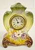 Ansonia "Agate" Miniature Royal Bonn Clock