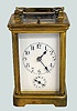 French Repeater Alarm Carriage Clock