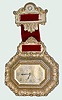 DeLuxe Watch Fob Style Novelty Clock