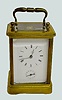 French Japy Freres Alarm Carriage Clock