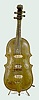 French Metal Violin Calendar