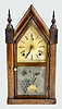 J.C. Brown Sharp Gothic Shelf Clock