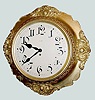 German TO Gallery Clock with 12" Dial