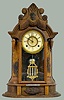 EN Welch "Iowa Model" Parlor Clock, Walnut