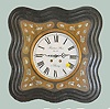 French M.O.P Picture Frame Clock, 1861