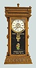 Southern "Fashion Elberon" Calendar Shelf Clock