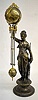 Ansonia "Diana" Ball Swing Clock