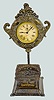 Counter Top Advertising Clock/Cigar Cutter