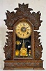 Gilbert Oak "Laurel" Kitchen Clock