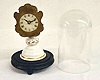 Novelty Candlestick Dome Clock