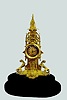 French Bronze Architectural Clock Tower Clock
