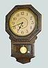 Waterbury Oak "Digby" Octagon Clock