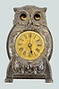 Metal Novelty Blinking Eye Owl Clock