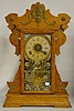 Seth Thomas "Metal 1118" Oak Kitchen Clock