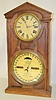 Ithaca No. 7 Shelf Cottage Calendar Clock