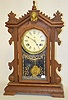Charles F. Adams "Liberty" Walnut Shelf Clock