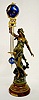 Copy of A. Moreau "Nereide" Lady Ball Clock