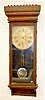 Gilbert "Defender" Oak 1wt Wall Clock