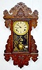 Sessions "Havana" Oak Hanging Kitchen Clock