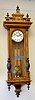 W. Bauer Oak & Ash 1 Wt. Vienna Regulator Clock