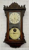 Ithaca "Index No. 16" Oak Calendar Wall Clock