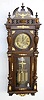 G. Becker 3 Weight Engraved Vienna Regulator