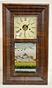 JC Brown Veneer OG Shelf Clock
