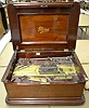 Antique Mira Disc Music Box - Parts & Case