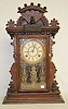 Ingraham "Bullion" Oak Kitchen Clock