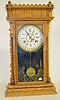Gilbert "Benworth" Oak Calendar Clock