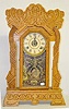 New Haven "Norwich No. 1434" Oak Kitchen Clock