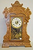 Seth Thomas "Giant No. 3" Oak Kitchen Clock