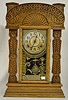 Ingraham "Atlanta" Oak Kitchen Clock