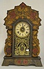 Gilbert "Bouquet No. 51" Oak Kitchen Clock