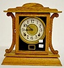 Ingraham "Kitchenette No. 1" Oak Shelf Clock