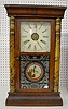 Gilbert Rosewood 1/2 Column Shelf Clock