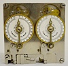 Bank Vault Timer Double Dial Clock
